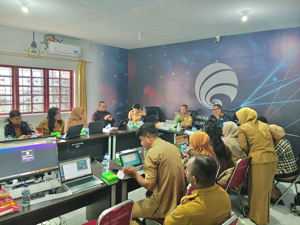 Kegiatan Pendampingan Diskominfo 