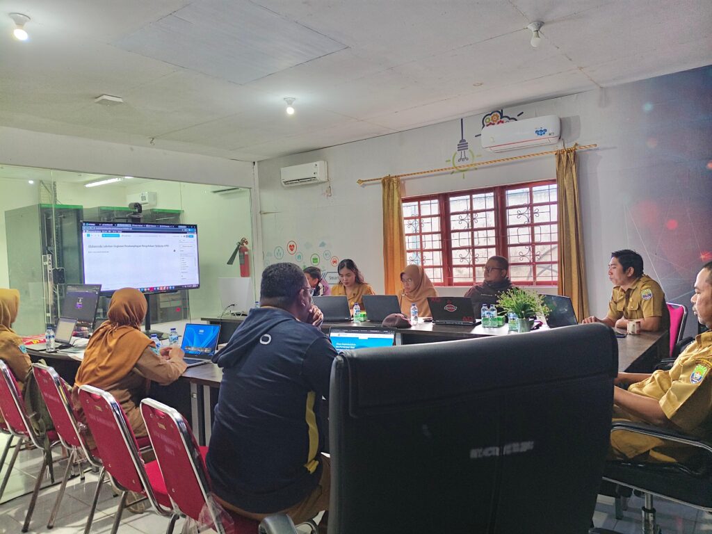 Pendampingan WEB oleh DISKOMINFO Tahap Dua : Upaya Peningkatan Kualitas WEB OPD Tetap Konsisten